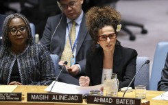 Iranian dissident Masih Alinejad addressed the United Nations Security Council
