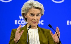 EU chief Ursula von der Leyen warned that Trump risked plunging EU-US ties into a 'downward spiral'
