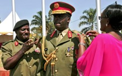 General Muhoozi Kainerugaba, 51, has made no secret of his desire to succeed his father President Yoweri Museveni, who won re-election last week