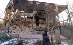 Hundreds of government buildings were torched during recent protests in Iran, local media has said