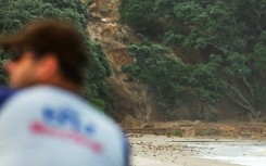 People heard voices from the rubble of a landslide at a New Zealand campsite