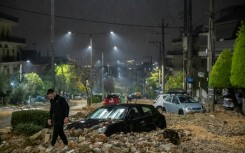 The fire department said it had responded to over 900 flood-related emergency calls across the capital