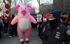 In a lawsuit filed Wednesday, New York argues that episodes of the documentary 'Behind the Badge' 'pose an imminent threat to the life and safety of active NYPD officers'