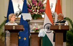 Facing challenges from China and the United States, Brussels and New Delhi have sought closer ties