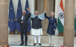 EU leaders meet Indian PM to formalise huge trade deal