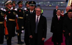 Britain's Keir Starmer lands in China for talks with Xi