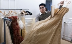 Phan Huy is the youngest and first-ever Vietnamese designer to feature on the French capital's Haute Couture programme