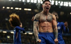 Chelsea's Enzo Fernandez celebrates after scoring against West Ham