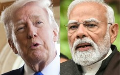 US President Donald Trump hailed Indian Prime Minister Narendra Modi as 'one of my greatest friends'