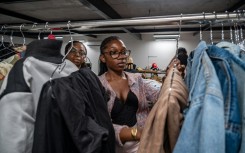 Benjamine Biloa, a 24-year-old Cameroonian designer, dreams of opening a 'haute couture house' in Yaounde