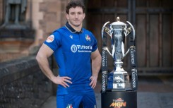 Italy captain Michele Lamaro is one of three players set to earn their 50th cap against Scotland