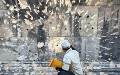 Cambodian officials say heavy artillery shelling and aerial bombardment carried out by the Thai army caused damage to the Preah Vihear temple