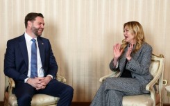 Cameraderie was on show between US Vice President JD Vance and Italian Prime Minister Giorgia Meloni