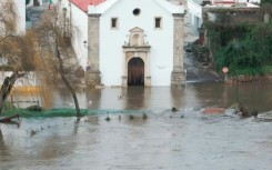 Flooding in Portugal's Santarem district