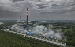 The Cirebon-1 coal power plant in Cirebon, West Java