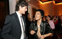 US actress Teyana Taylor (R) and Australian actor Jacob Elordi are among this year's Oscars nominees