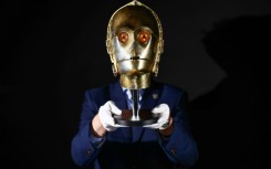 A Light-Up C-3PO Head from the 1980 movie 'Star Wars: The Empire Strikes Back' is one of the top lots that will go under the hammer