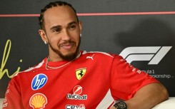 Ferrari's Lewis Hamilton was seventh-fastest on the day and managed 44 laps