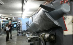 The Ukraine exhibition at the former Nazi bunker aims at encouraging support for Kyiv