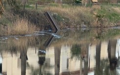 Officials said fragments fell in the Dortyol district in southern Turkey, near the Syrian border