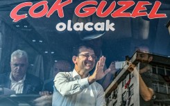 Istanbul's jailed mayor Ekrem Imamgoglu goes on trial in a massive graft case