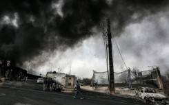 Tehran woke up to dark smoke clouds blotting out the skies after Israeli warplanes targeted oil plants around the city