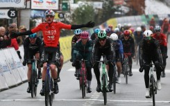 Ineos Grenadiers' French rider Dorian Godon won the shortened seventh stage of the Paris-Nice cycling race at Isola