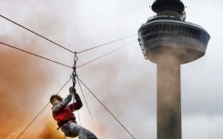 The mayor says she has a huge fear of heights