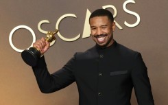 Michael B. Jordan took home the best actor statuette for his dual roles in 'Sinners'