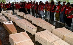 Not all victims have been identified