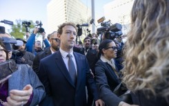Meta's chief Mark Zuckerberg was a star witness at the social media addiction trial in Los Angeles