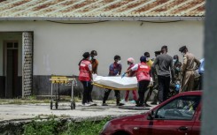 Some of the migrants dropped offshore did not know how to swim, a rescuer said