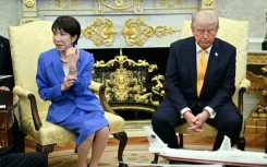 US President Donald Trump meets with Japan's Prime Minister Sanae Takaichi in the Oval Office
