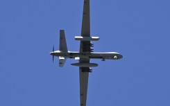 A US military MQ-9 Reaper drone, the type being used in Nigeria, according to the country's army