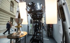 The Archa III robot can also scan artifacts inside museums or outdoors