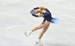 Japan's Kaori Sakamoto scored 79.31 points in the short programme at the 2026 World Figure Skating Championships in Prague