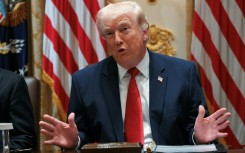 US President Donald Trump was holding his first cabinet meeting since the start of the Iran war