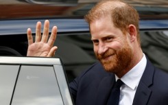 Britain's Prince Harry attended the start of the trial at the High Court in London in January