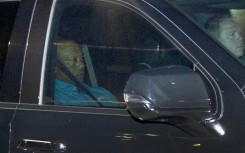 Tiger Woods leaving the Martin County jail in Florida after being arrested on charges of driving under the influence after a car crash