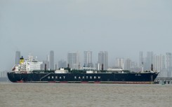 The Indian-flagged tanker Jag Vasant transited through the Strait of Hormuz carrying liquefied petroleum gas