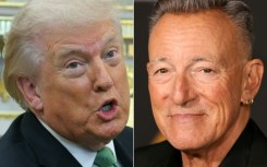 President Donald Trump told followers to boycott Bruce Springsteen's concerts in an angry social media post after the rock singer criticized his immigration policies