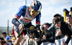 Double Olympic champion Remco Evenepoel finished third on his Tour of Flanders debut