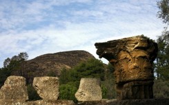 In 2007, wildfires in Olympia decimated the natural environment around the archaeological site