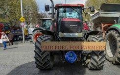 Farmers and hauliers protesting rising fuel prices have blocked Dublin city centre for four days