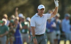 Rory McIlroy set a Masters 36-hole record with a six-stroke lead at Augusta National