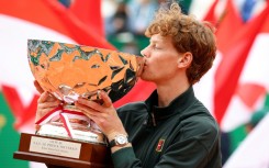 On top of the world: Jannik Sinner will reclaim top spot on Monday after beating Carlos Alcaraz to win the Monte Carlo Masters