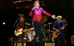The Rolling Stones playing in California in October 2016