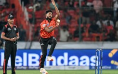 Praful Hinge took three wickets in his first over as Sunrisers Hyderabad beat Rajasthan Royals by 57 runs
