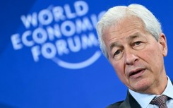 JPMorgan Chase chairman and CEO Jamie Dimon, shown here at January's World Economic Forum, said he does not view private credit deterioration as a systemic risk to the economy