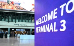 Frankfurt airport's new Terminal 3 can handle about 20 million passengers a year